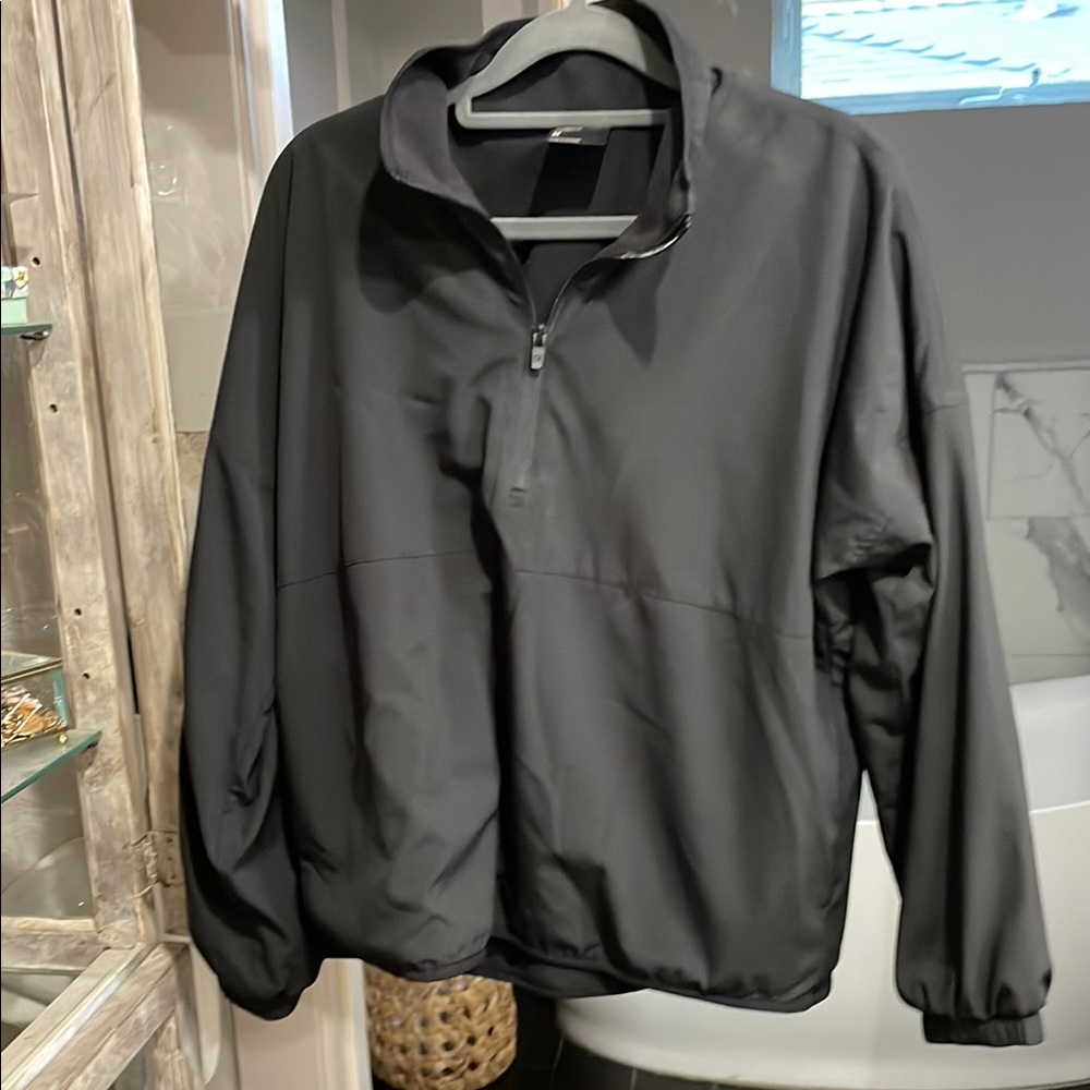 Women’s Black Half-Zip Jacket